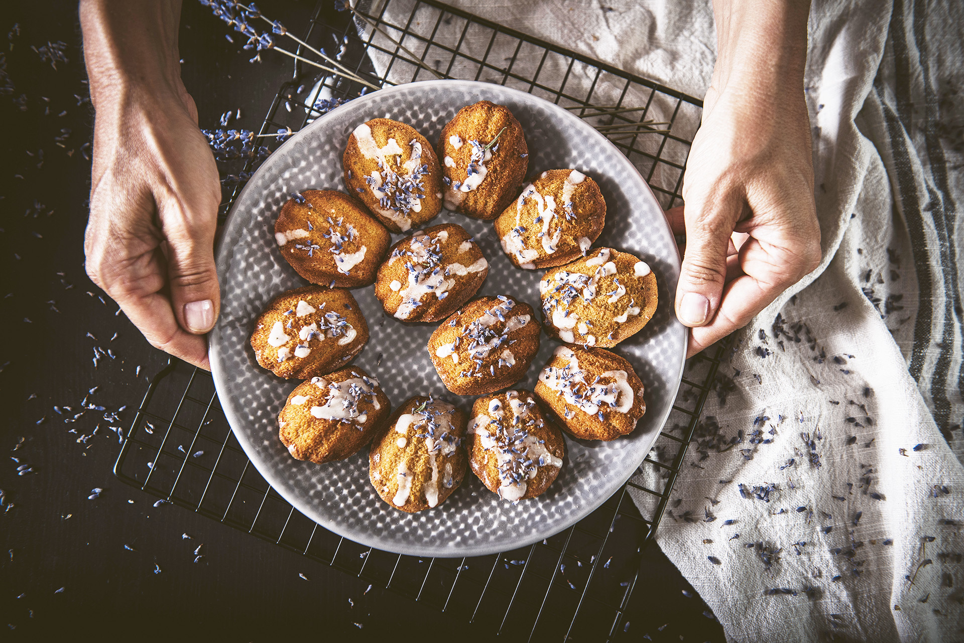 Ricetta madeline lavanda copertina